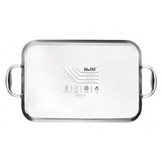 Grill Rectangular Triply Natural 38X25Cm Ibili