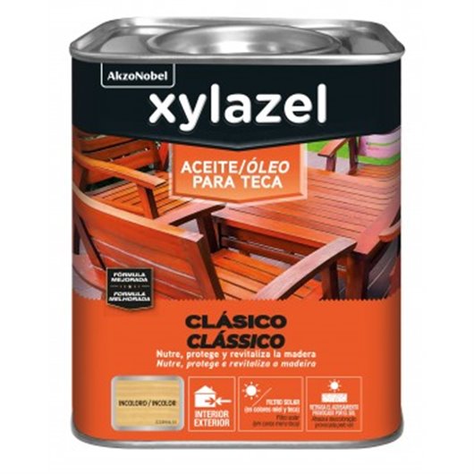 Aceite Teca Clasico 5 L Incoloro Xylazel