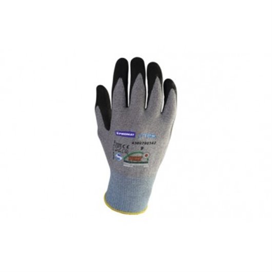 Guante Textil Recubrimiento Nitrilo Flex Gr/Ne T 10 Promat