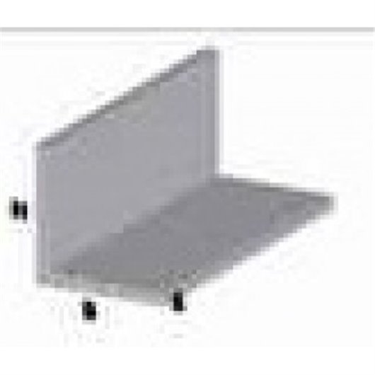 Perfil Angulo Aluminio Anod.Plata 1 M 25 X 25 X 1 Mm Arcansas