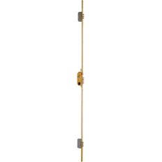 Cerradura Seguridad Madera Embutir 70Mm Tlb3567Le Laton 3Puntos Tesa