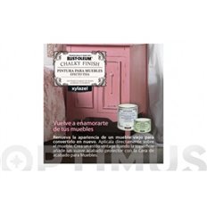 Barniz Protecion Para Muebles 750 Ml Tra Al Agua Mate Chalky Fini