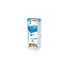 Piscina Pvc Rectangular 400X211X81Cm Cartucho 5700Lt Splash Fp 