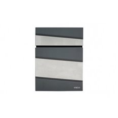 Buzon Exterior Acero/Inox Flysch Antracita/Inox 27,5 X 36,5