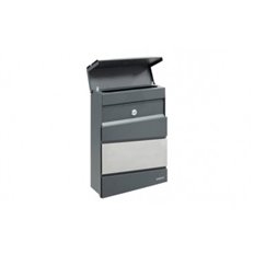 Buzon Exterior Acero/Inox Flysch Antracita/Inox 27,5 X 36,5