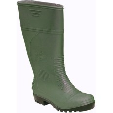 Bota Agua T43 Alta Pvc Verde Puntera/Plantilla P'Agua