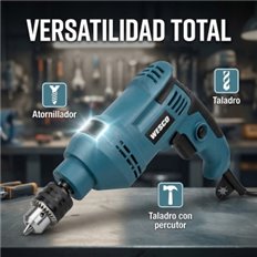 Taladro Percutor Con Cable 550W