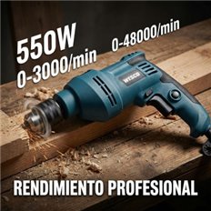 Taladro Percutor Con Cable 550W