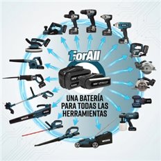 Sierra Calar 18V Bateria De 2.0 Ah Y Cargador