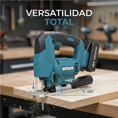 Sierra Calar 18V Bateria De 2.0 Ah Y Cargador