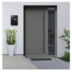 Buzon Exterior 320X220X80Mm Vertical Arregui Acero Negro Zaguan E5754