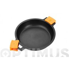 Cacerola Baja 30Cm Con Tapa Induccion Aluminio/Fundido Efficent Bra