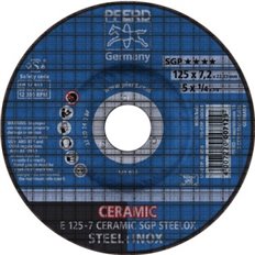 Disco Desbaste Metal Conico 180X07Mm Ceramic Sgp Steelox CAJA 10 UDS