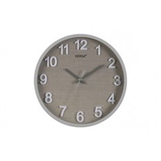 Reloj Pared Redondo Vesta Gris 30Cm Versa