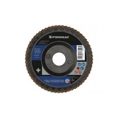 Disco Laminas Corind/Zircon 125 Mm Gr 40 Inox/Acero Promat
