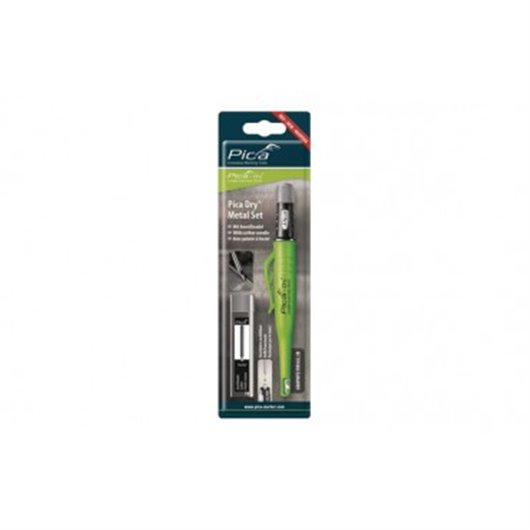 Set Lapiz Trazador Metalistera Pica Dry Metal 30800