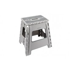 Taburete Plegable Gris 29X22X39Cm Arregui
