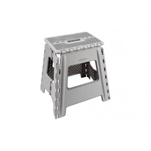 Taburete Plegable Gris 29X22X39Cm Arregui