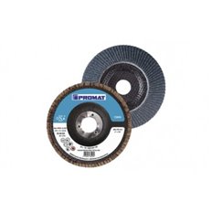 Disco Laminas Conico Corind/Zircon 125 Mm Gr 60 Inox Promat