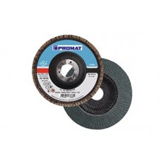 Disco Laminas Corind/Zircon 125 Mm Gr120 Inox Promat