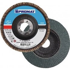 Disco Laminas Corind/Zircon 125 Mm Gr 60 Inox Promat