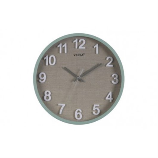 Reloj Pared Redondo Vesta Mint 30Cm Versa