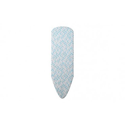 Funda Mesa Planchar Elastica 130 X 48Cm Zig Zag Azul/Gris Duett