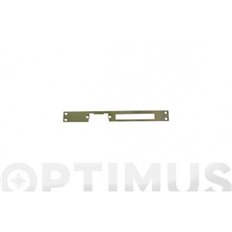 Frontal Placa Larga L Cerradero Electrico Inox Dorcas CAJA 10 UDS