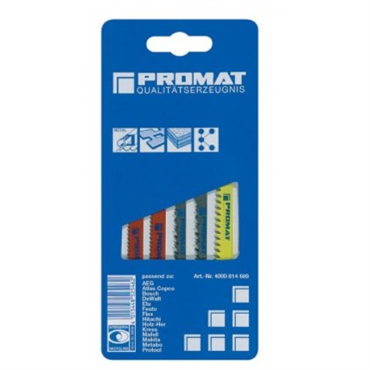 Hojas Sierra De Calar Madera/Metal Set 5 Uds Promat