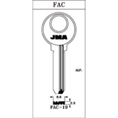 Llave Puntos En Bruto Jma Alpaca Fac-19