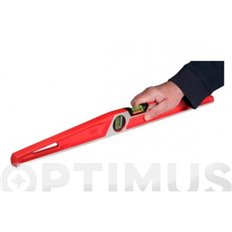 Nivel Medicion  Trapezoidal 040Cm Magnetico 2Burbujas  Antichoque  