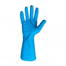 Guante Nitrilo Azul Satinado Talla 6-6,5 Juba