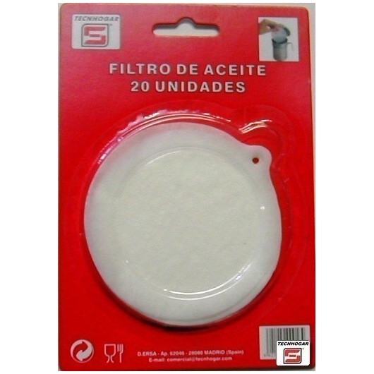 Filtro Aceite Grasera Tecnhogar