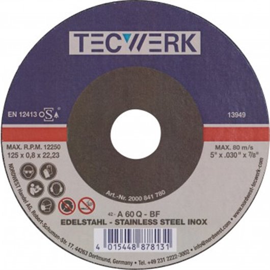Disco Corte Inox 115X0,8X22,23 Mm Promat