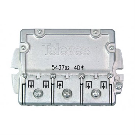 Repartidor 4 Salidas 5-2400Mhz Televes