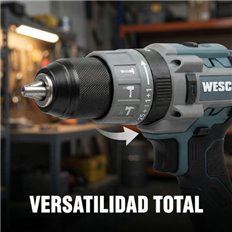 Taladro Percutor 18V, 60Nm 2 Baterias De 2.0 Ah Y Cargador