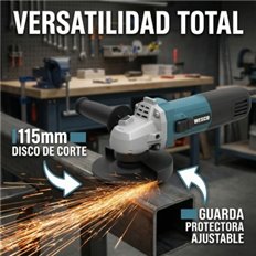 Amoladora Con Cable 115Mm 720W Wesco