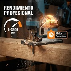 Sierra Calar 18V Corte 26Mm Wesco