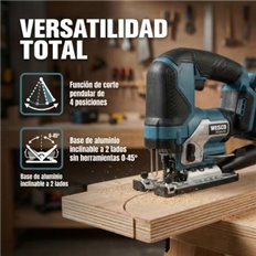Sierra Calar 18V Corte 26Mm Wesco