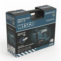 Martillo 18V 2J Bateria De 4.0 Ah Y Cargador Wesco