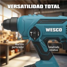 Martillo 18V Bateria De 4.0 Ah Y Cargador