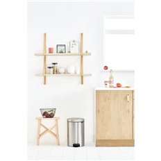 Cubo Pedal New Icon Acero Mate Anti-Huellas 20 L Brabantia