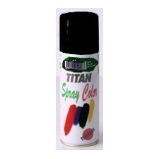 Esmalte Laca Satinado  400 Ml Negro   Titanlak Titan