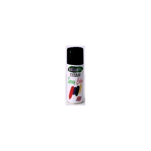 Esmalte Laca Satinado  400 Ml Negro   Titanlak Titan