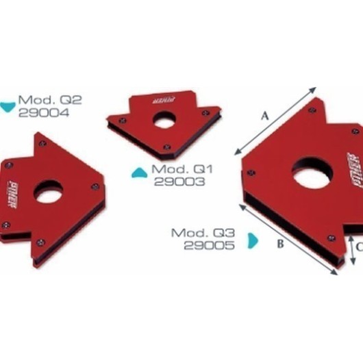 Escuadra Medicion Magnetica Mediana Q-2 Piher