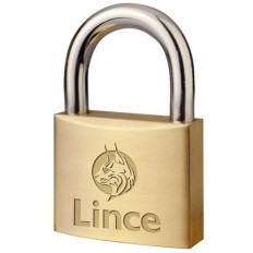 Candado Seguridad  50Mm Arco Corto Laton Lince