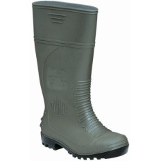 Bota Agua T39 Alta Pvc Verde Puntera/Plantilla P'Agua