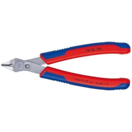 Alicate Corte Diagonal 125Mm Elect Mango Bicomponente Knipex