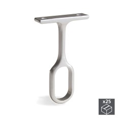 Soporte central para barra de armario