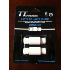 Conector Cuerdas Sin Nudo Tendederos Y Tiradores 2 Pz